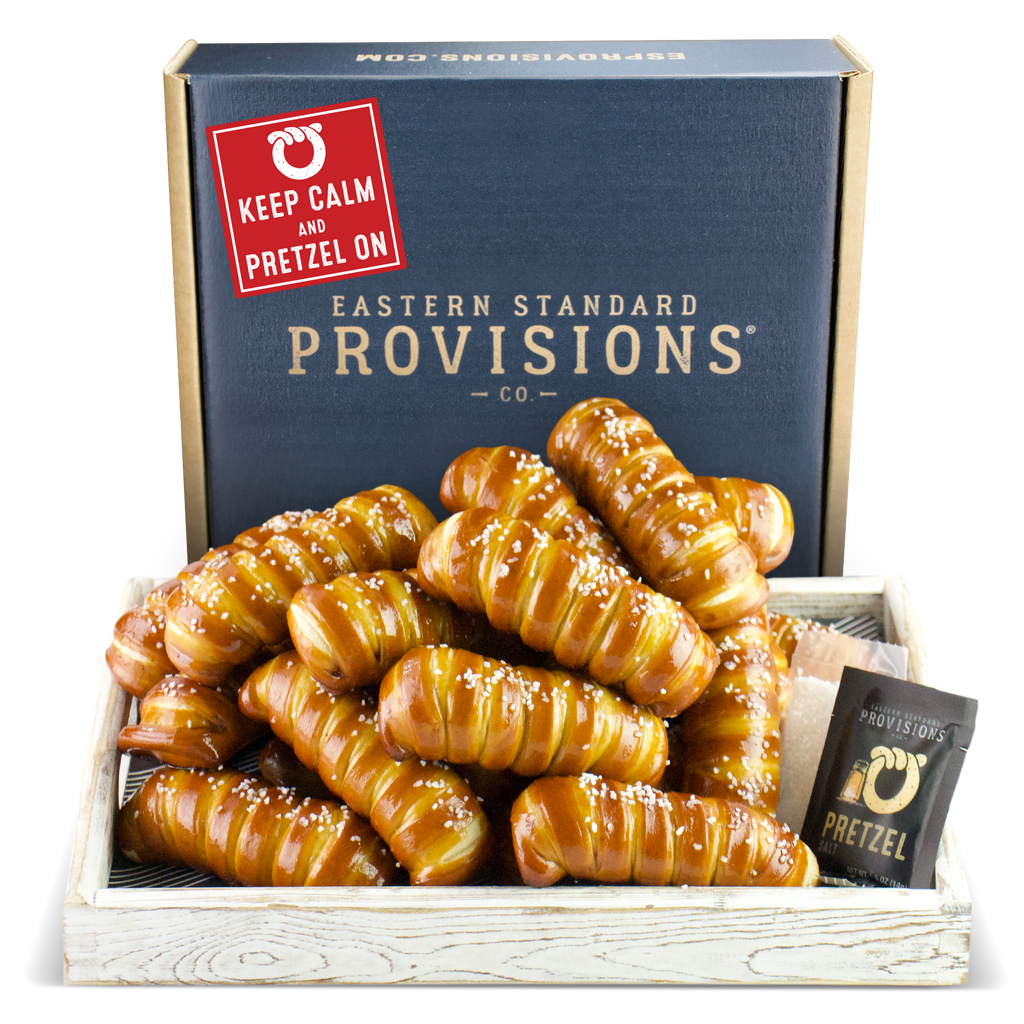 Turnbuckle Soft Pretzel Box - Keep Calm & Pretzel On
